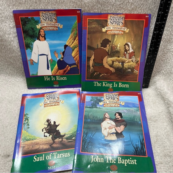 Book of Mormon New Testament activity & resource books 12 in set 90's vintage - Picture 4 of 12